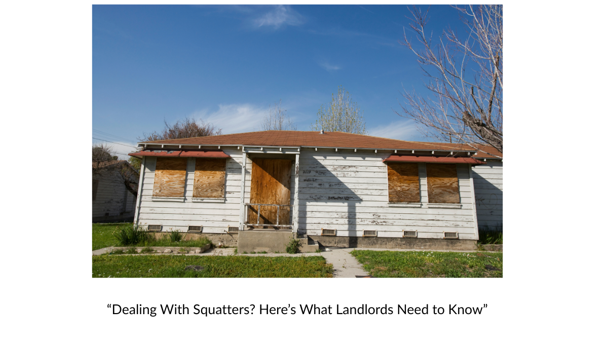 Boarded-up vacant house in Washington, symbolizing squatter issues faced by landlords